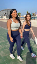 Load image into Gallery viewer, NEW Navy High Waist Legging with Pockets - NickyBe