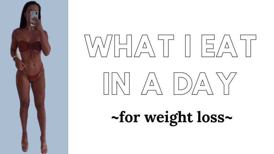 What I eat in a day for weight loss