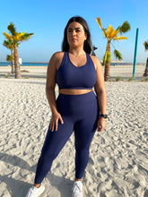 Load image into Gallery viewer, NEW Navy High Waist Legging with Pockets - NickyBe
