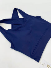 Load image into Gallery viewer, NEW Navy Yoga Top - NickyBe
